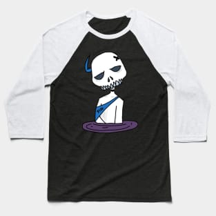 Skull / 스컬익 (front) Baseball T-Shirt